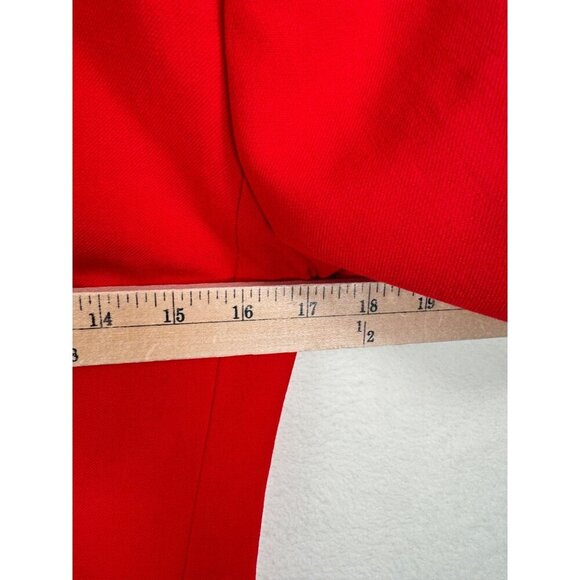 Zara Asymmetric one shoulder Red Blazer Dress blogg fav Size M - Picture 5 of 9